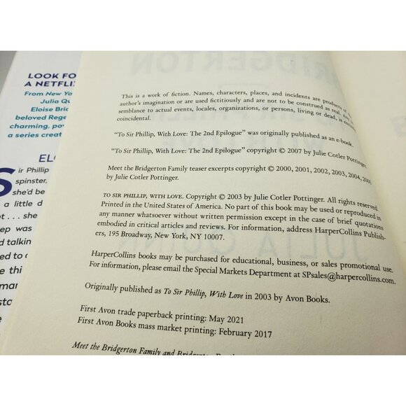 Bridgerton Books Romancing Mister Bridgerton To Sir Phillip When He Was Wicked - Picture 7 of 11